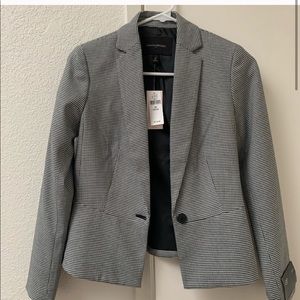 Banana republic 0P houndstooth blazer